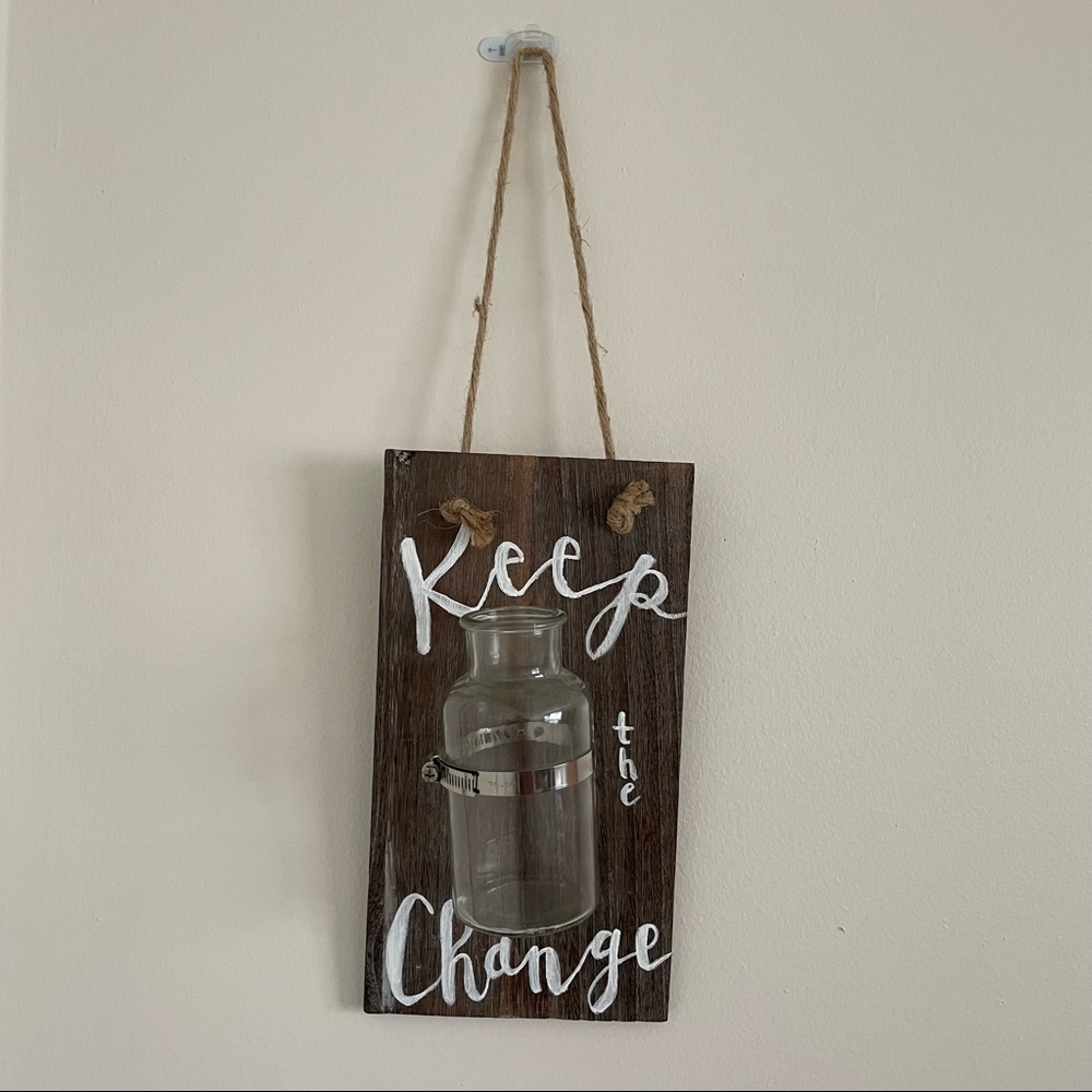 Keep the Change Jar